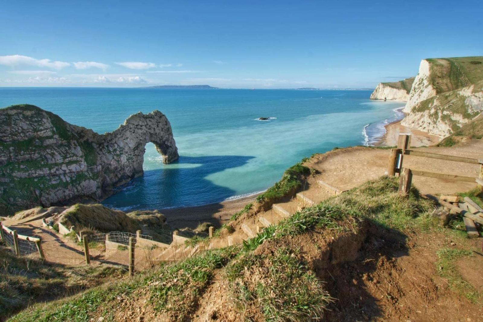 Emma'S Sea View 2-Bedroom Caravan At Durdle Door Near Wareham Dorset ウェスト・ラルワース エクステリア 写真